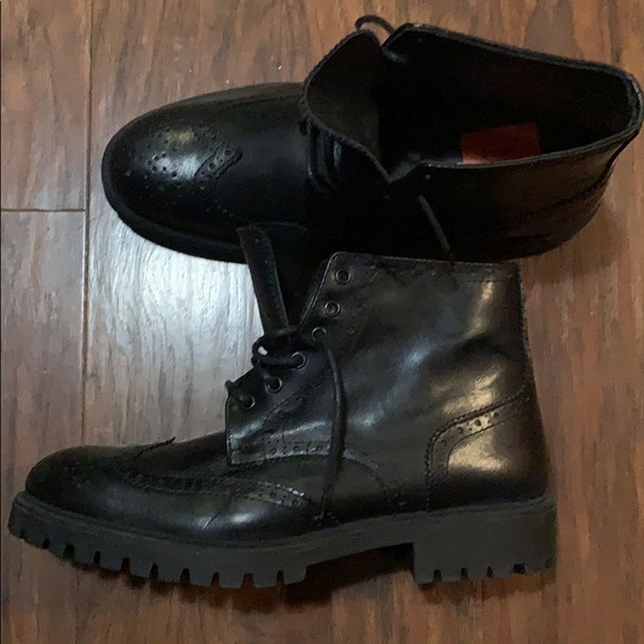 A. Testoni brogue Chukkah boot main image 2
